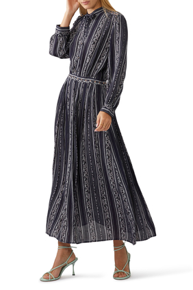 Florence Striped Maxi Dress